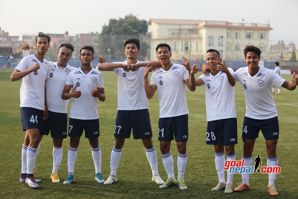 Martyr's Memorial B division League :- Madhyapur Youth Academy Vs Pulchowk Sports Club