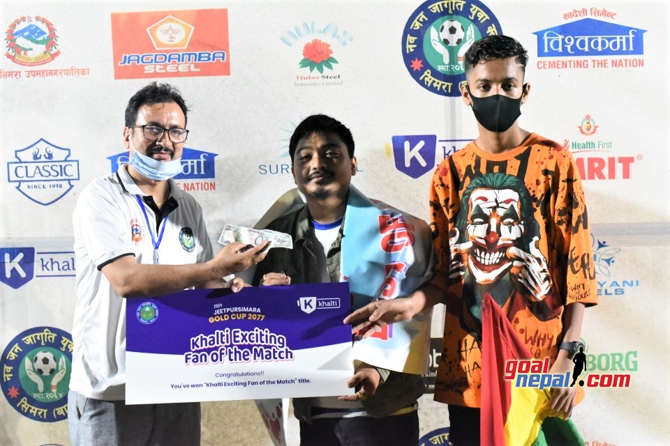 Vishwokarma Cement 11th Jeetpur Simara Gold Cup SF: NJJYC Vs African Roots