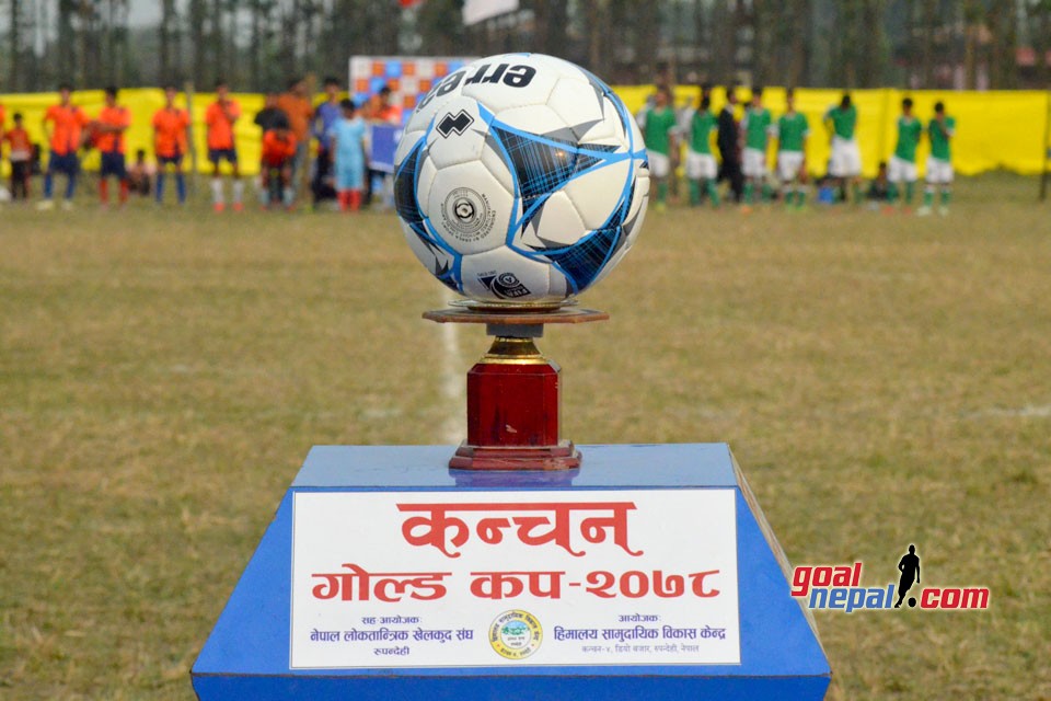 Kanchan  Goldcup Kicks Off, Anfa Academy Enter SFs