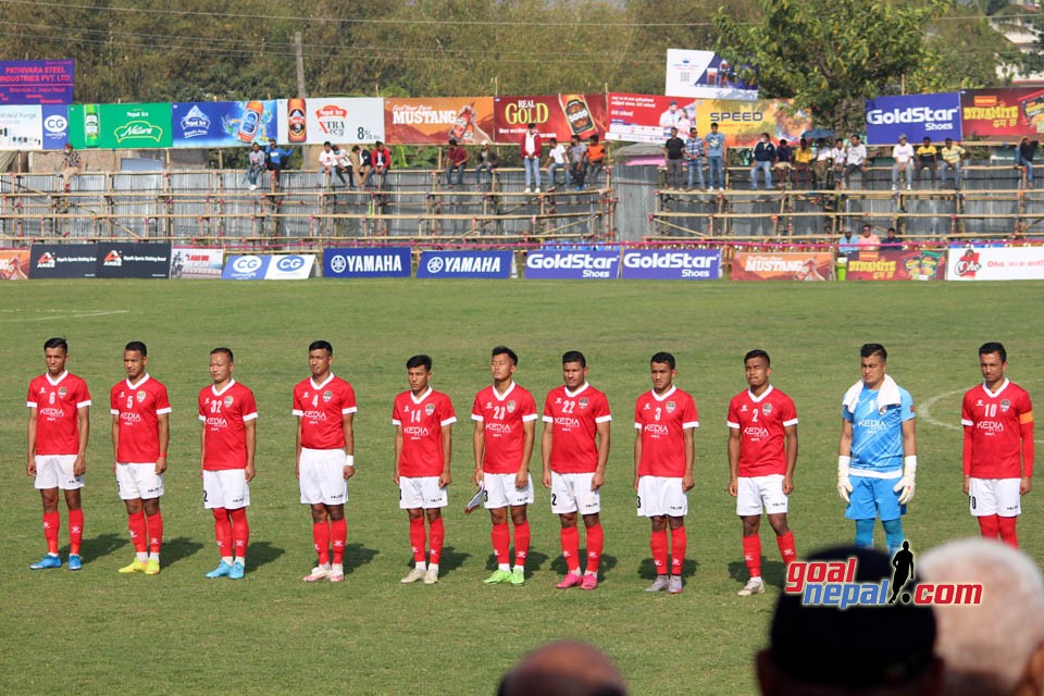 Tribhuwan Army Enter SFs Of 5th Jhapa Goldcup
