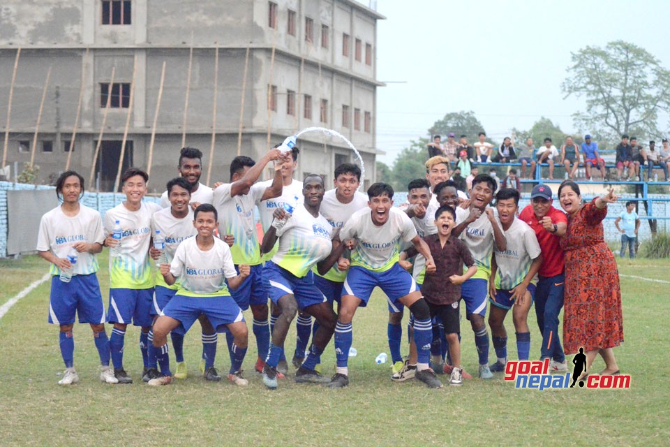 KBA Global Bharatpur FC Wins The Title Of 9th Pharsatikar Cup