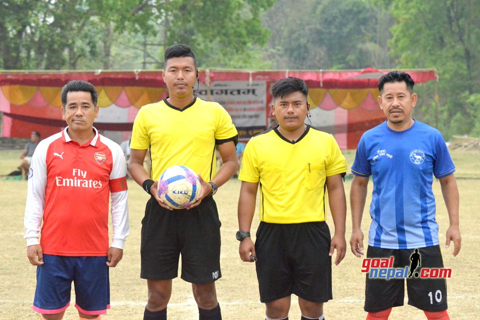 Sunwal Veteran Enter SFs Of 1st Bhu Pu Sainik Veterans Cup
