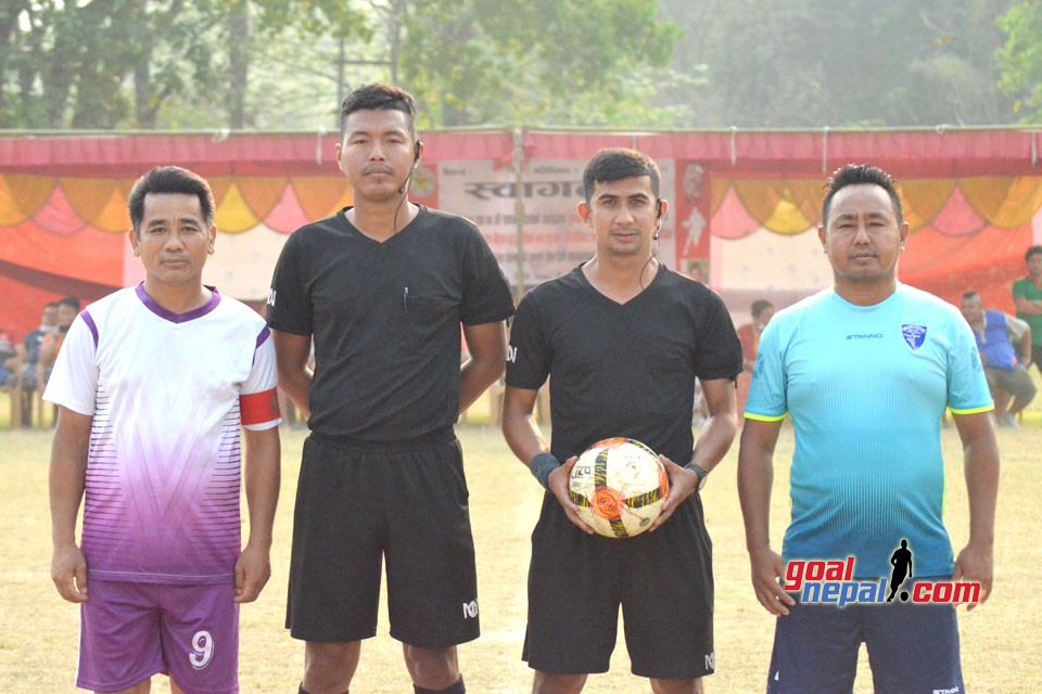 Sunwal Veteran Enter Final Of 1st Bhu Pu Sainik Veterans Cup