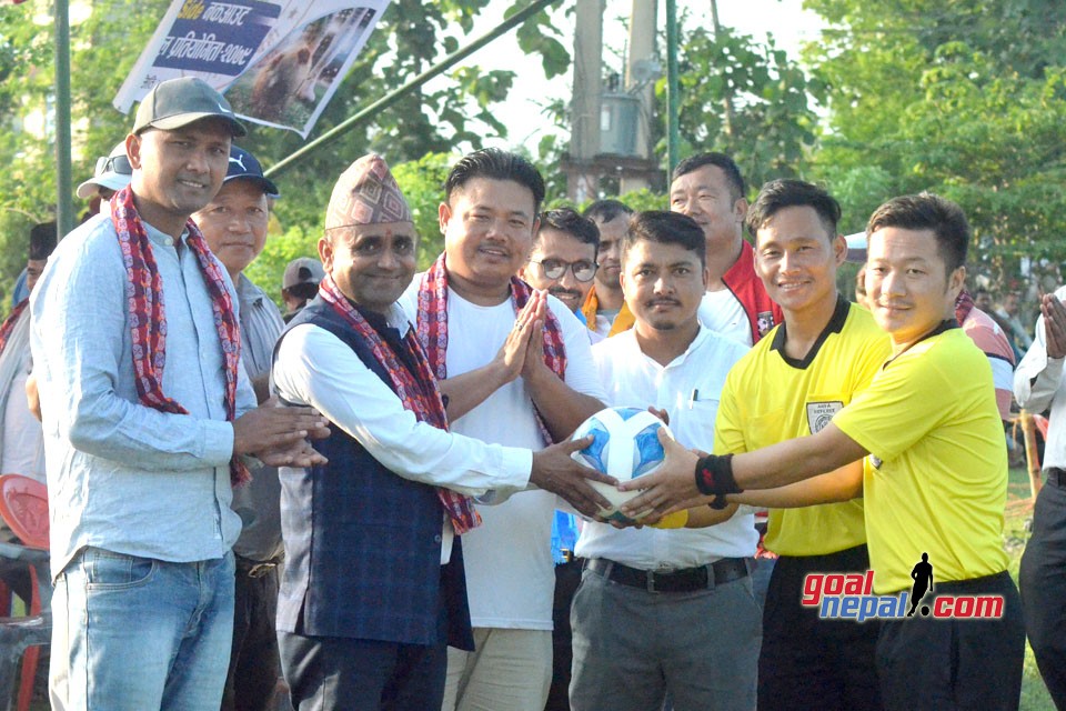 Rupandehi:   Nawa Tikuligadh Cup Kicks Off