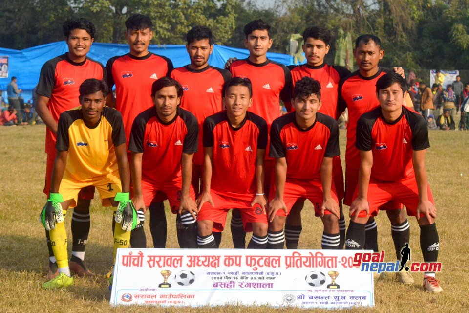Nawalparasi: Yuwa Sangh Enter SFs Of 5th Sarawal President Cup