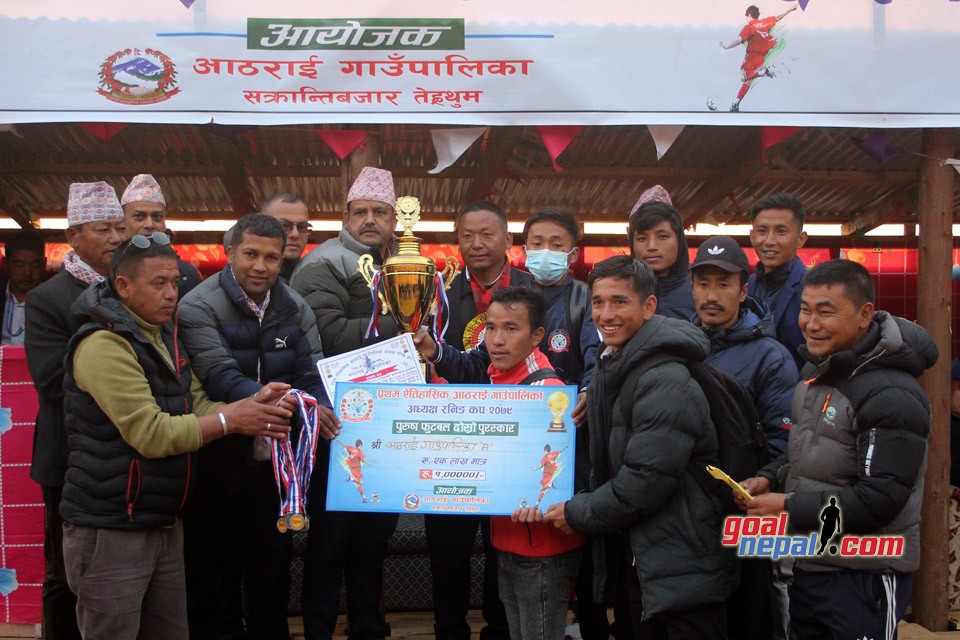 Fedap Rural Municipality Wins Title Of 1st Aatharai Rural Municipality Chairman Running Cup