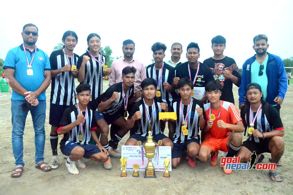 Rupandehi: Brothers FC Wins Title Of 3rd Rupandehi Cup