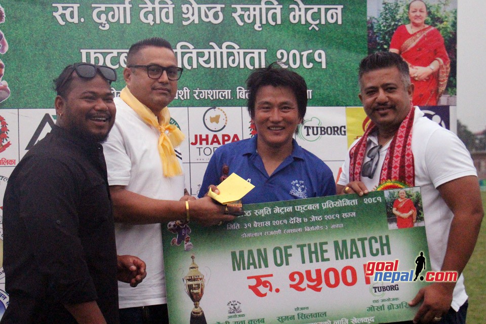 Jhapa: Purbeli YC (Red) Enter Final Of Durga Devi smriti Cup