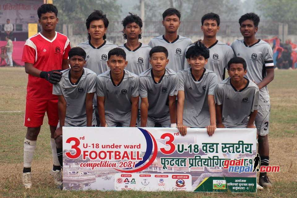 Jhapa: Arjundhara 6 Enter Final Of u-18 Ward Cup