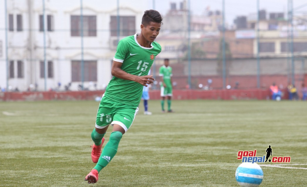 What A Free Kick GOAL By Dinesh Henjan Against Lumbini FC
