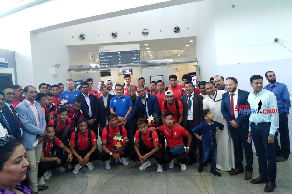 NEPAL LANDS IN KUWAIT CITY | NRNA KUWAIT WELCOMES THE TEAM