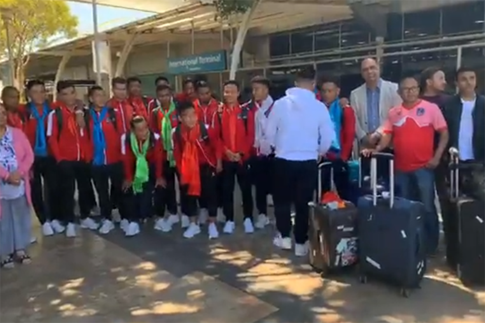 Nepal National Team Lands Sydney, Australia