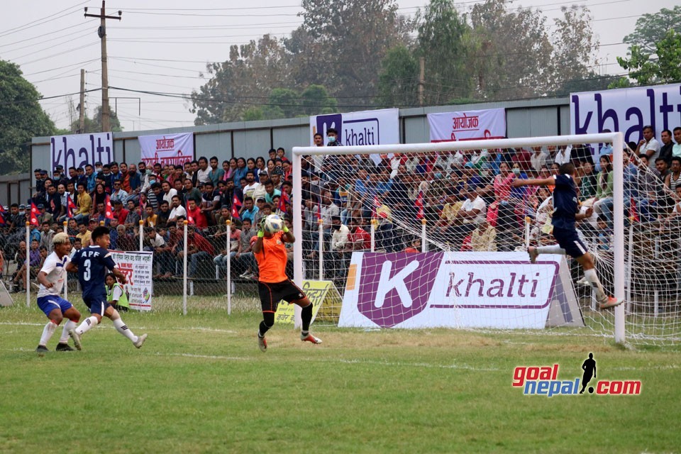 5th Rajarshi Janak Cup: Nepal APF Vs Central College Bharatpur FC