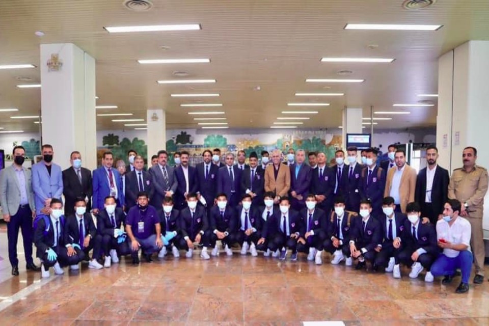 Nepal National Team Lands Basrah, Iraq
