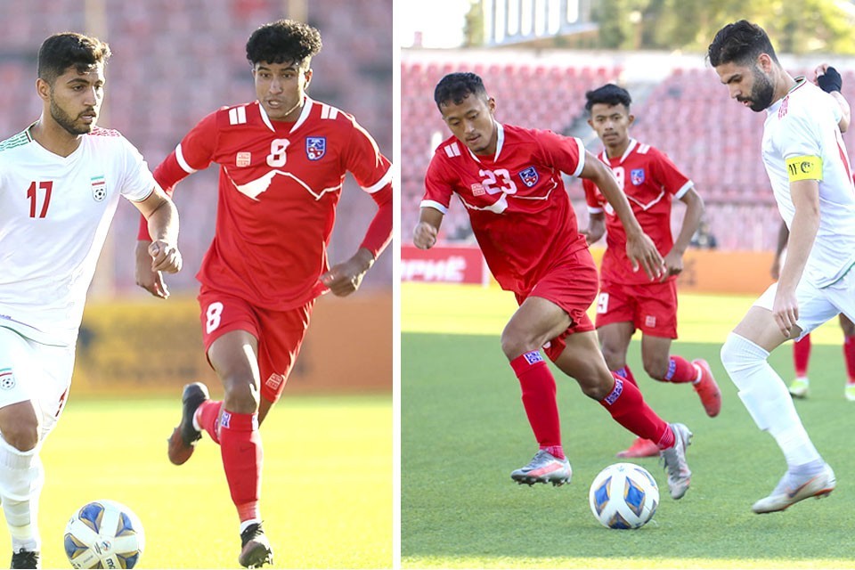 AFC U23 Qualifiers: Nepal U23 Vs Iran U23 - Match Highlights