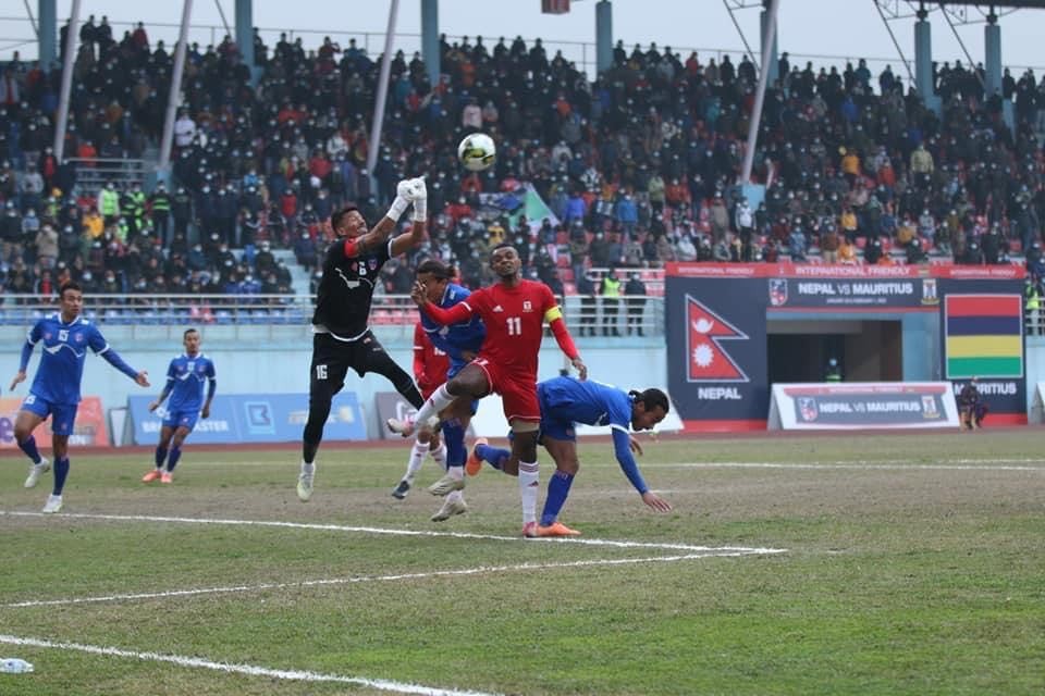 Nepal Vs Mauritius 2nd Friendly Match Highlights